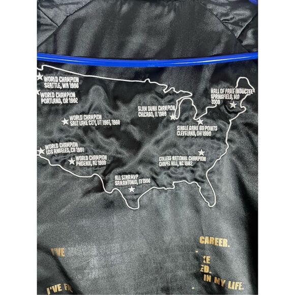 Jordan career high wool blend bomber jacket size XL - Picture 8 of 9